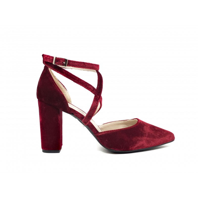 ZAPATO FIESTA JULIETA TERCIOPELO - Calzados Calenda